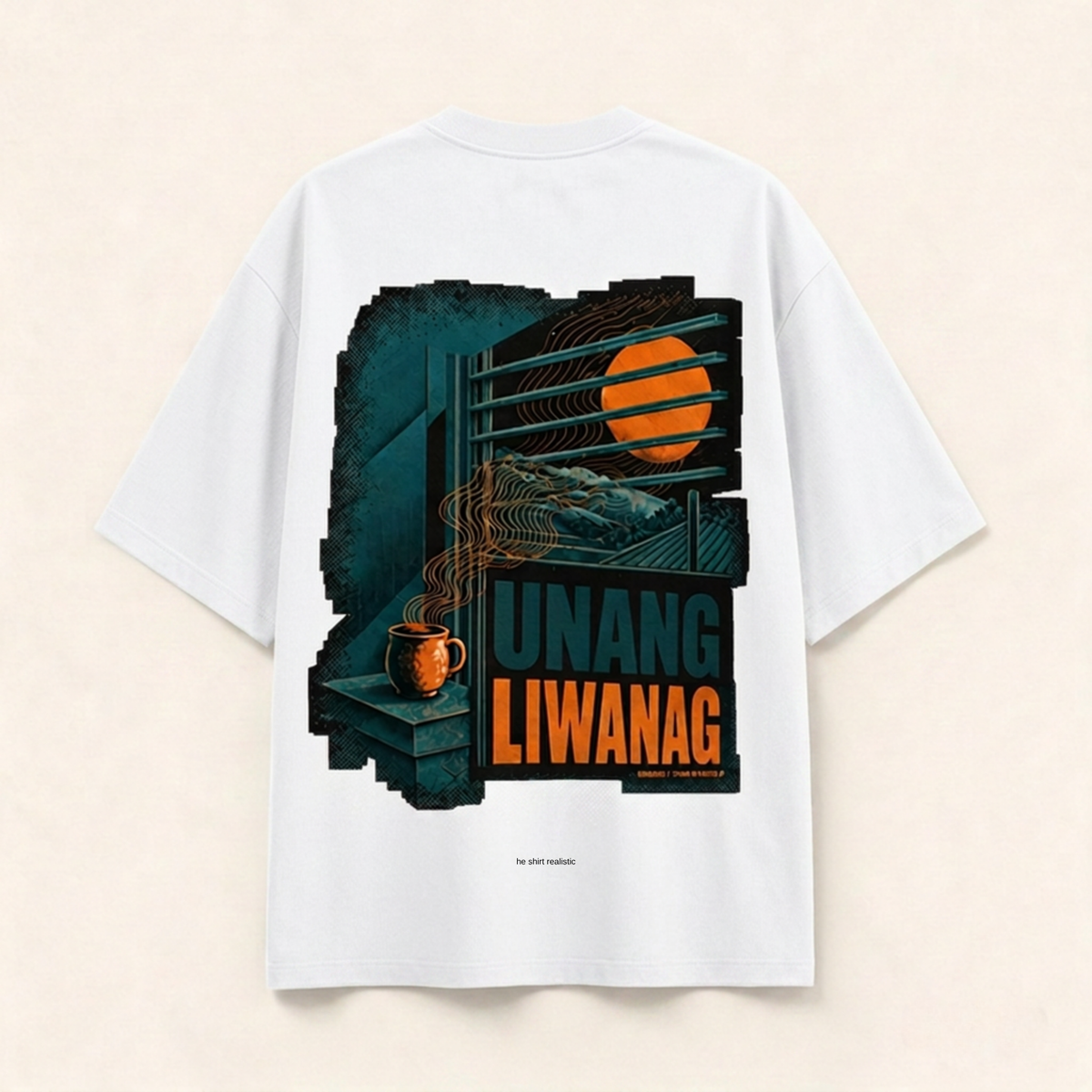 Unang Liwanag - Oversized Tee 100% Premium Cotton
