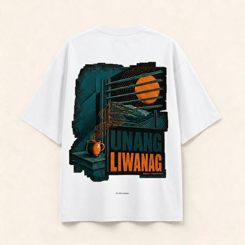 Unang Liwanag - Oversized Tee 100% Premium Cotton