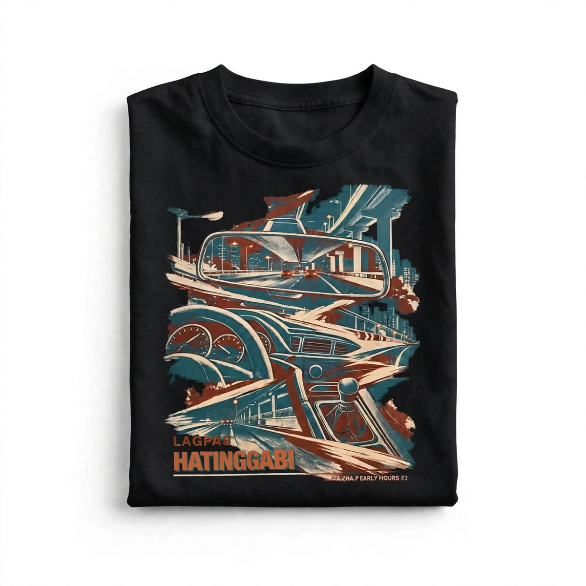 Lagpas Hatinggabi - Oversized Tee 100% Premium Cotton