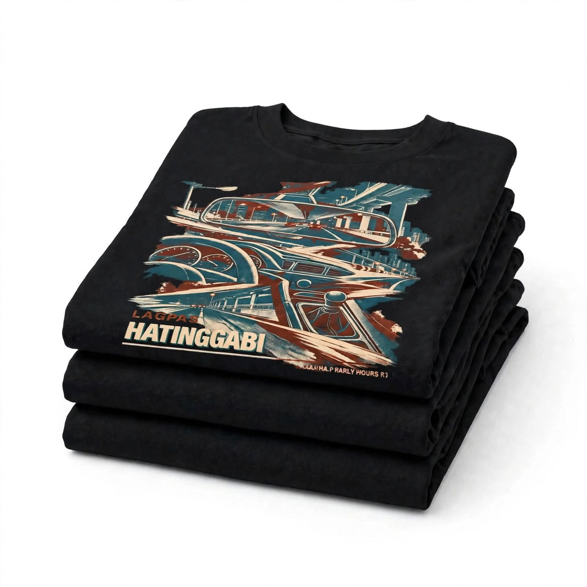 Lagpas Hatinggabi - Oversized Tee 100% Premium Cotton