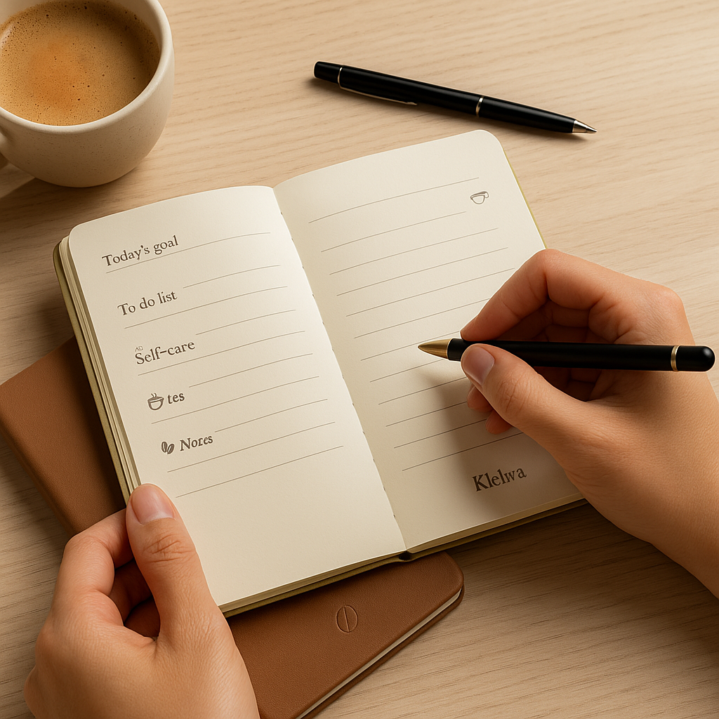 Guided Journal – Coffee-Inspired Journal Notebooks with Prompts